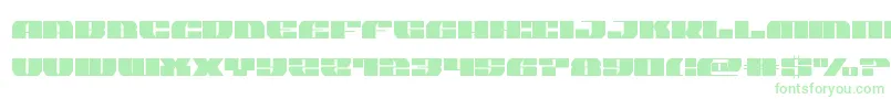 joysharksemicond Font – Green Fonts on White Background