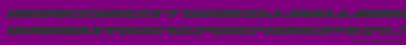 Police joysharksemicondsuperital – polices noires sur fond violet
