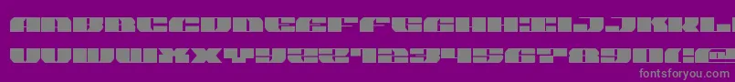 joysharksemiexpand-Schriftart – Graue Schriften auf violettem Hintergrund