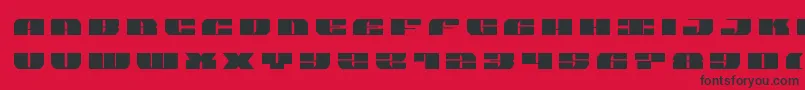 joysharktitle Font – Black Fonts on Red Background