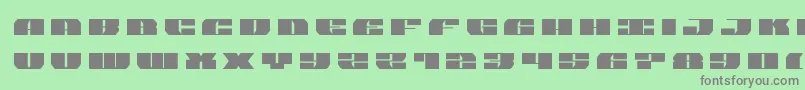 joysharktitle Font – Gray Fonts on Green Background