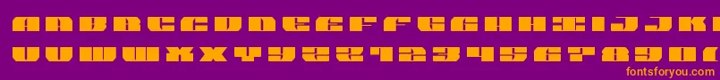 joysharktitle Font – Orange Fonts on Purple Background