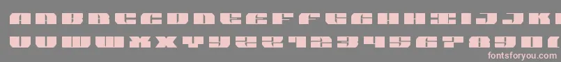 joysharktitle Font – Pink Fonts on Gray Background