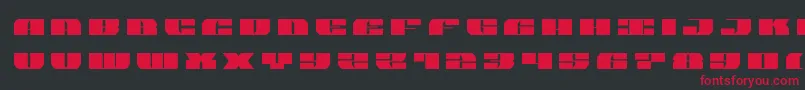 joysharktitle Font – Red Fonts on Black Background