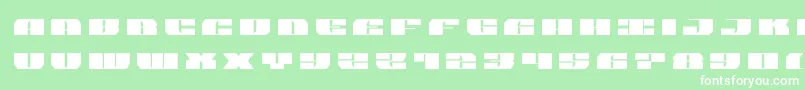 joysharktitle Font – White Fonts on Green Background