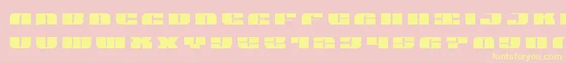 joysharktitle Font – Yellow Fonts on Pink Background