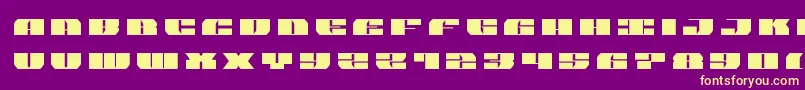 joysharktitle Font – Yellow Fonts on Purple Background