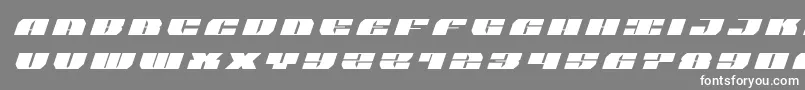 joysharktitleital Font – White Fonts on Gray Background