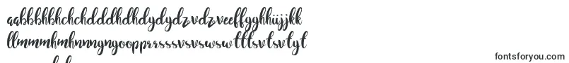 JuanitaBrushSmooth-Schriftart – shona Schriften