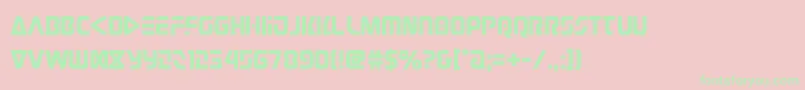 judgev2 Font – Green Fonts on Pink Background