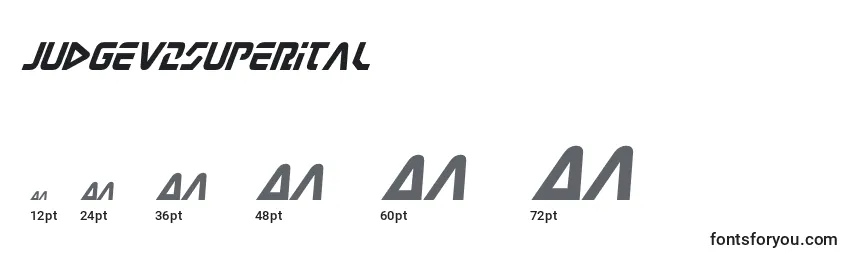 Judgev2superital Font Sizes