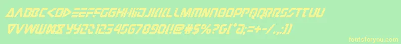More about judgev2superital Font judgev2superital Font – Yellow Fonts on Green Background