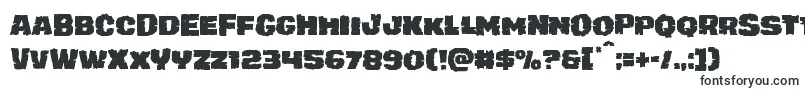 Шрифт juggerrock – шрифты, начинающиеся на J