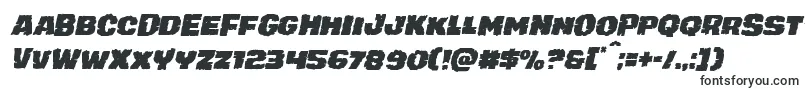 juggerrockital-fontti – karkeat fontit