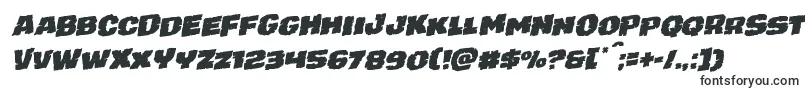 juggerrockrotal-fontti – jyrkät fontit