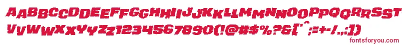 juggerrockstagital Font – Red Fonts