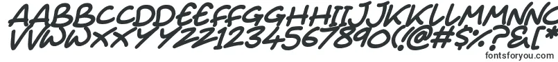 Juice Monster Italic-Schriftart – Schriftarten, die mit J beginnen