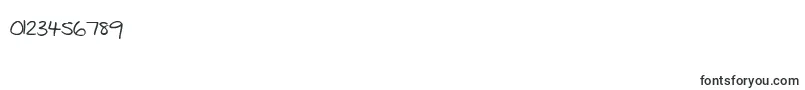 julies Font – Fonts for Numbers and Digits