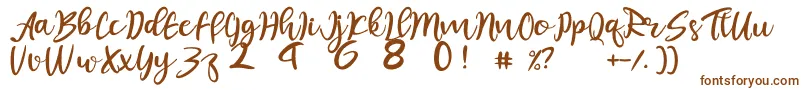 Шрифт juliet – коричневые шрифты