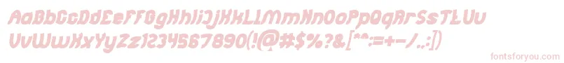 Jumping Running Bold Italic Font – Pink Fonts
