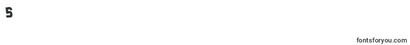 フォントJumping Running – フォント数字5