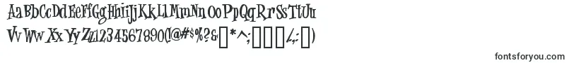 Шрифт JUNGJ    – надписи красивыми шрифтами