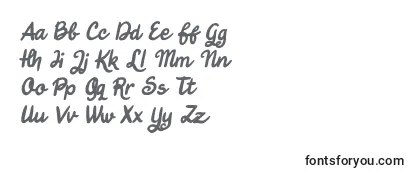 Обзор шрифта Jungle Boy Italic