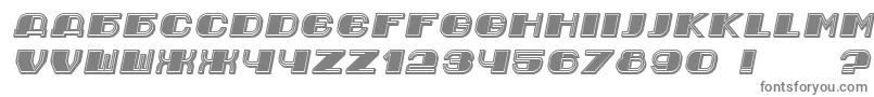 Шрифт Jurij Italic – серые шрифты