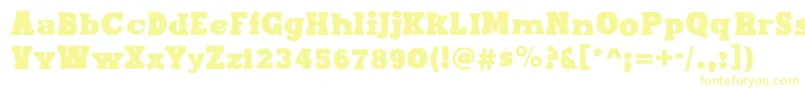 MaxxiDots Font – Yellow Fonts