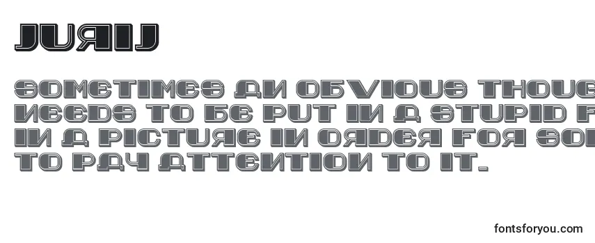 Schriftart Jurij (131240)