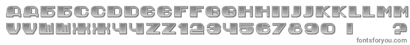 JurijGradient Font – Gray Fonts on White Background