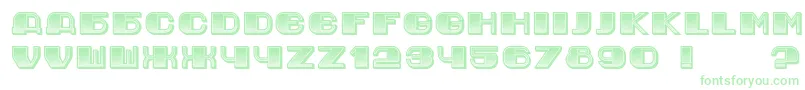 JurijGradient Font – Green Fonts