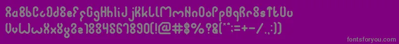 Подробнее о шрифте JUSSTA Шрифт JUSSTA – серые шрифты на фиолетовом фоне