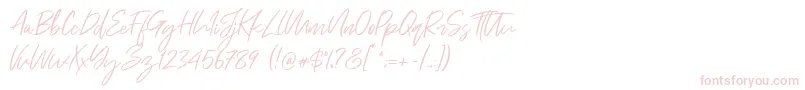 Just Kelly Justine Font – Pink Fonts