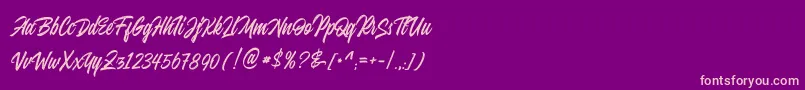 Lisätietoja JuvenileRough Rough-fontista JuvenileRough Rough-fontti – vaaleanpunaiset fontit violetilla taustalla