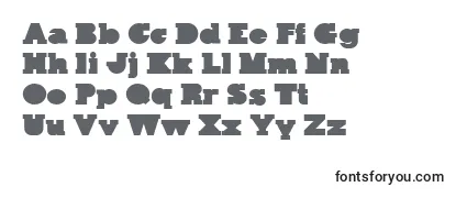 Kaine block-fontti