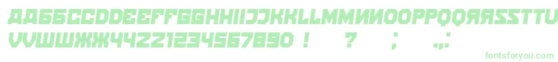 Kalinka Italic-Schriftart – Grüne Schriften