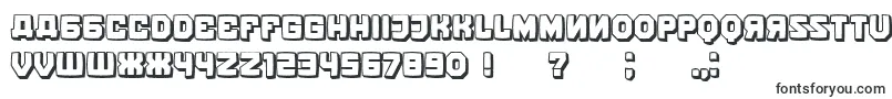KalinkaDistorted3D-fontti – Fontit Google Chromelle