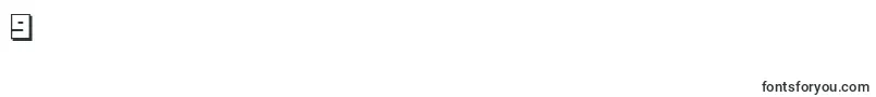 フォントKalinkaShadow – フォント数字9