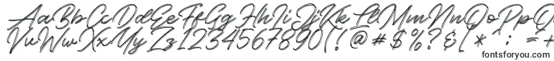 Kallisa-Schriftart – Großbuchstabenschriften