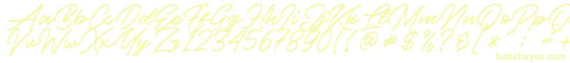 Kallisa Font – Yellow Fonts