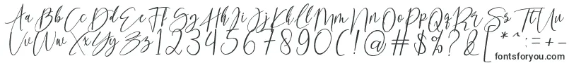 Шрифт kallita – трендовые шрифты