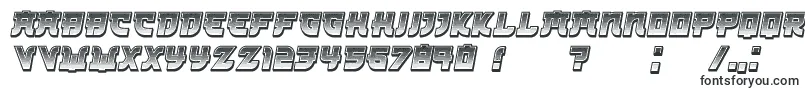 fuente Kamikaze3DGradient Italic – fuentes famosas