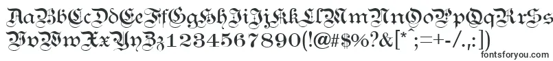 KANZL    Font – Old English Fonts