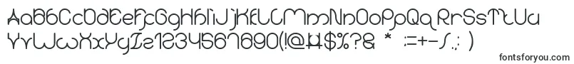 Шрифт karitza Bold – футуристические шрифты