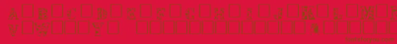 Lisätietoja MacMarines-fontista MacMarines-fontti – ruskeat fontit punaisella taustalla