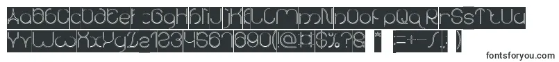 karitza Hollow Inverse Font – OTF Fonts