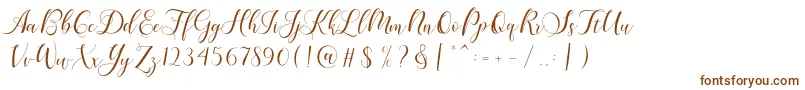 Karliyna Script Font – Brown Fonts