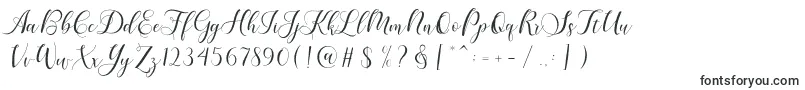 Шрифт Karliyna Script – шрифты иконки