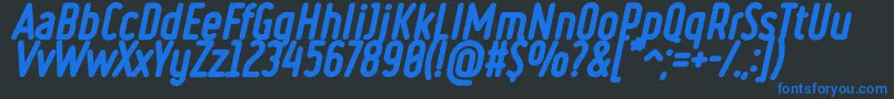 RulerVolumeOverlayフォントについての詳細 フォントRulerVolumeOverlay – 黒い背景に青い文字